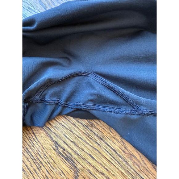 Lululemon Black Wide Waistband Compression Tights Size 2 Womens - Picture 4 of 5